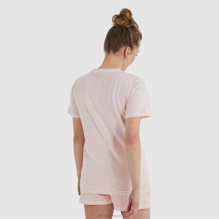 Ellesse Жени stampato тениска розово светло розово облекло 80BR243