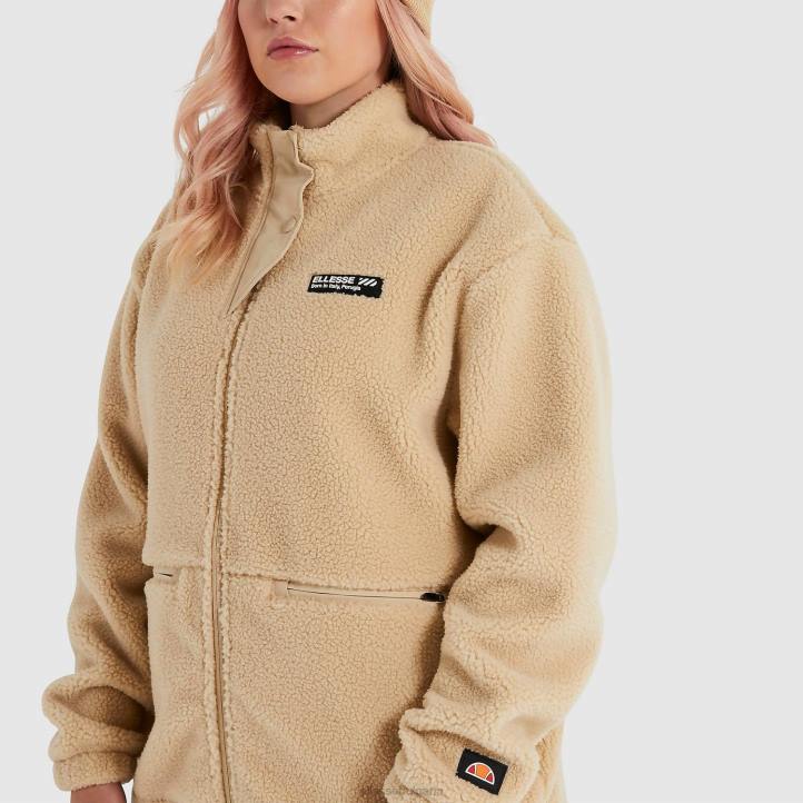Ellesse Жени табурно яке бежово облекло 80BR167
