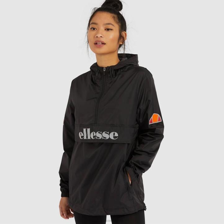Ellesse Жени яке точио черен облекло 80BR8