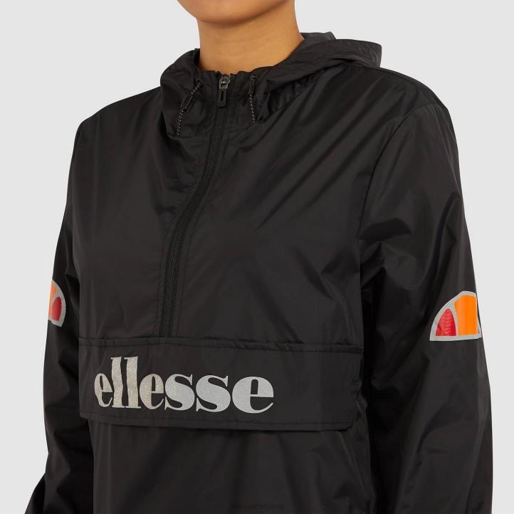 Ellesse Жени яке точио черен облекло 80BR8