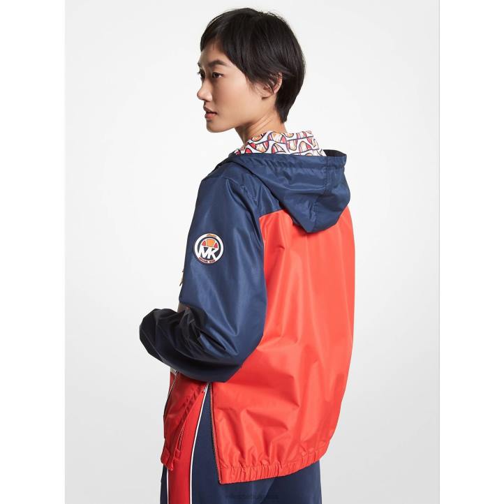 Ellesse Жени mk ветровка от памучна смес цветен блок облекло 80BR157