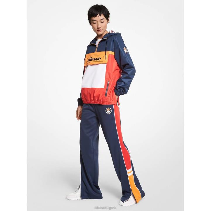 Ellesse Жени mk ветровка от памучна смес цветен блок облекло 80BR157