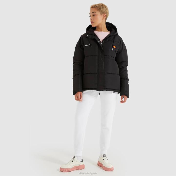 Ellesse Жени подплатено яке pejo черен облекло 80BR1