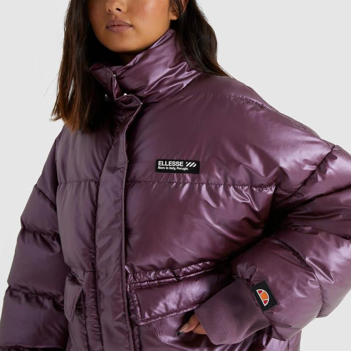 Ellesse Жени яке vesuvio тъмно лилаво облекло 80BR159