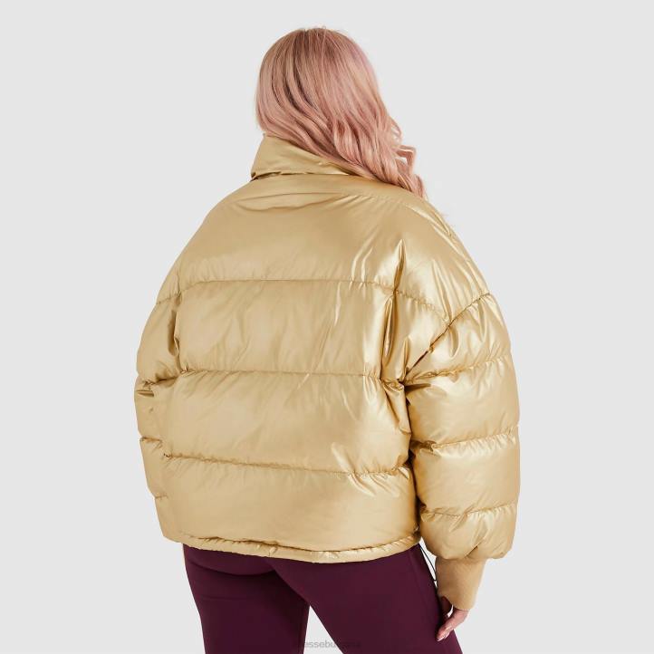 Ellesse Жени яке vesuvio светло злато облекло 80BR160