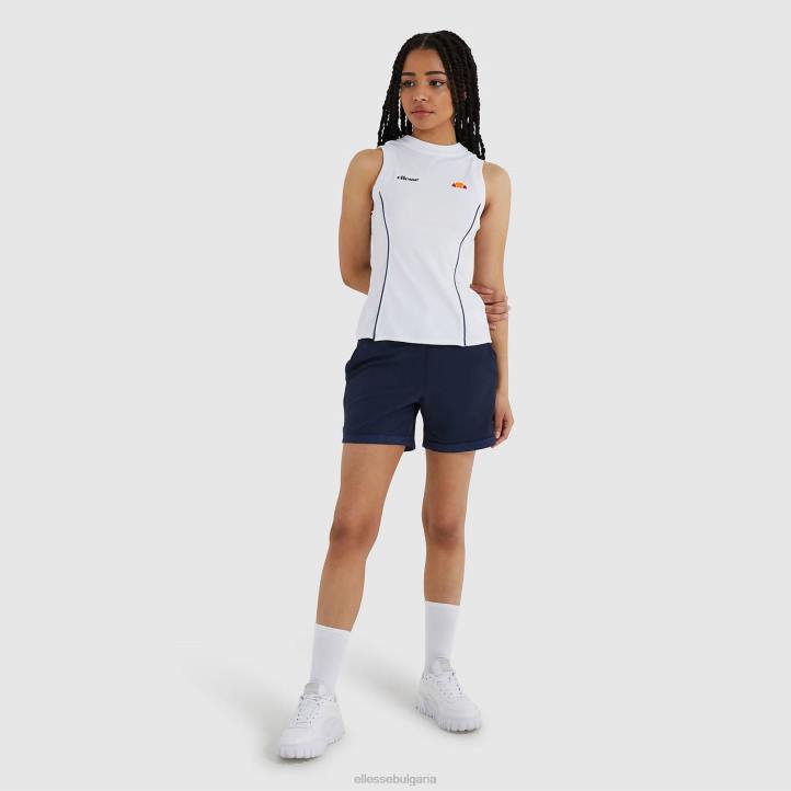Ellesse Жени тинта жилетка горнище бяло облекло 80BR244