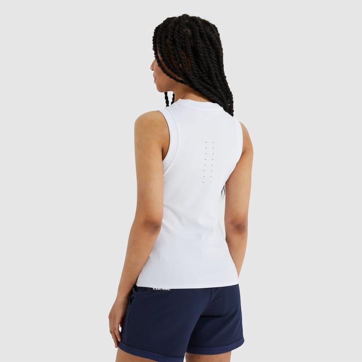 Ellesse Жени тинта жилетка горнище бяло облекло 80BR244