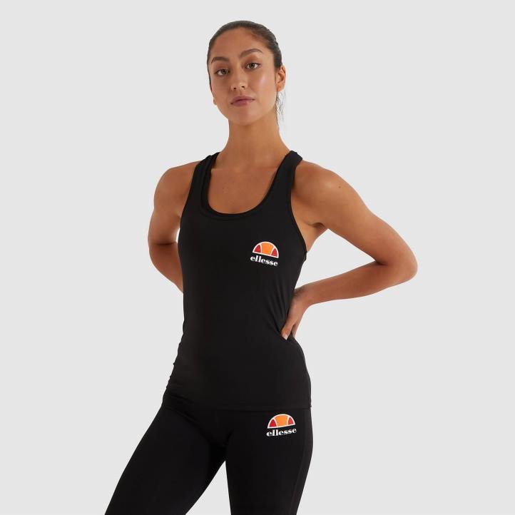 Ellesse Жени curasci жилетка топ черен облекло 80BR76