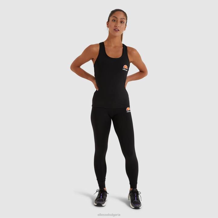 Ellesse Жени curasci жилетка топ черен облекло 80BR76