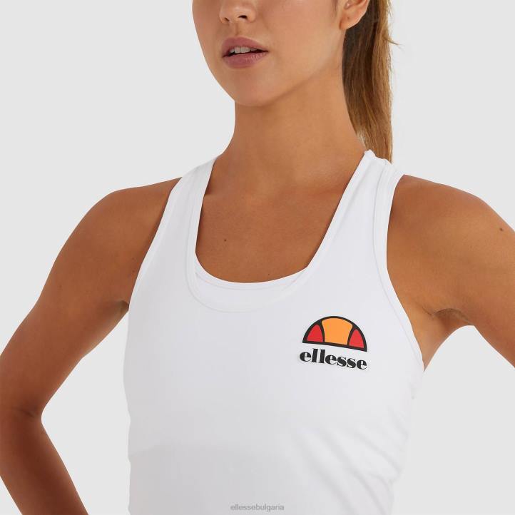Ellesse Жени curasci жилетка топ бяло облекло 80BR77