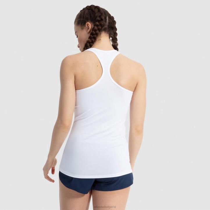 Ellesse Жени горнище с жилетка tivoli бяло облекло 80BR233
