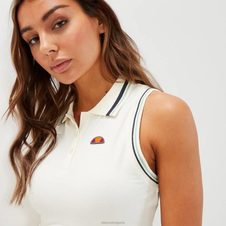 Ellesse Жени жилетка villati мръсно бяло облекло 80BR52