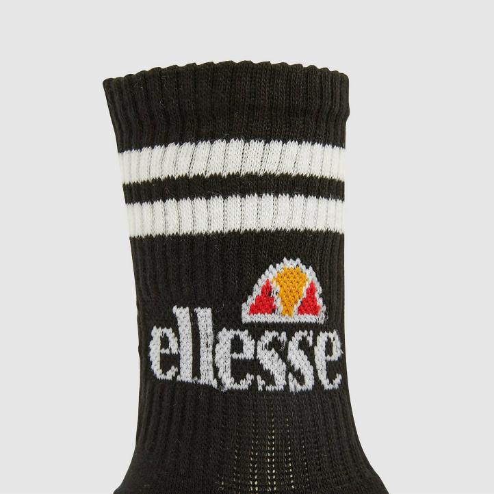 Ellesse унисекс чорапи pullo 3pk черен аксесоари 80BR488