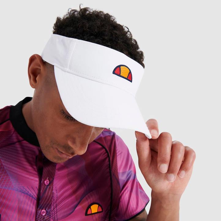 Ellesse унисекс Sento визьор бяло аксесоари 80BR261
