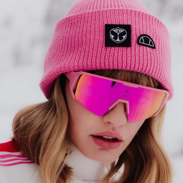 Ellesse унисекс шапка tomorrowland розово аксесоари 80BR256