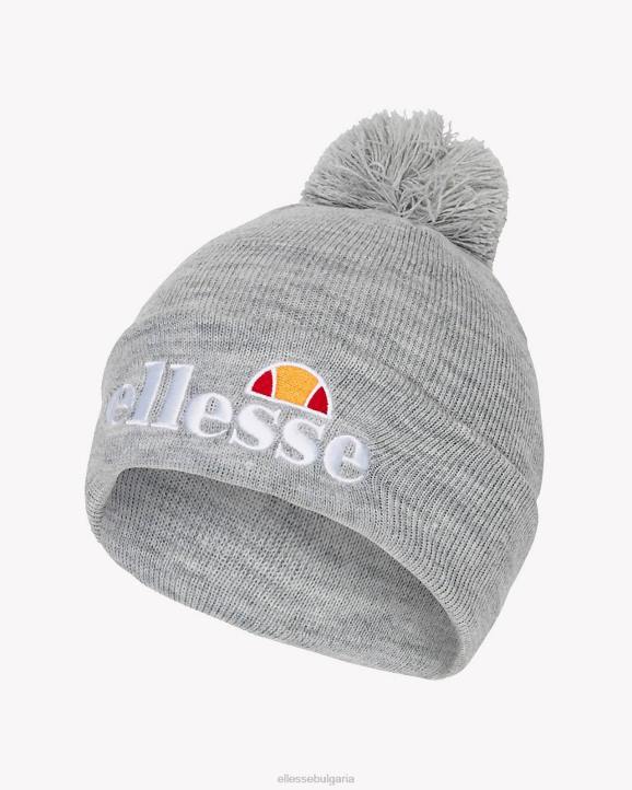 Ellesse унисекс velly pom pom beanie сиво аксесоари 80BR521