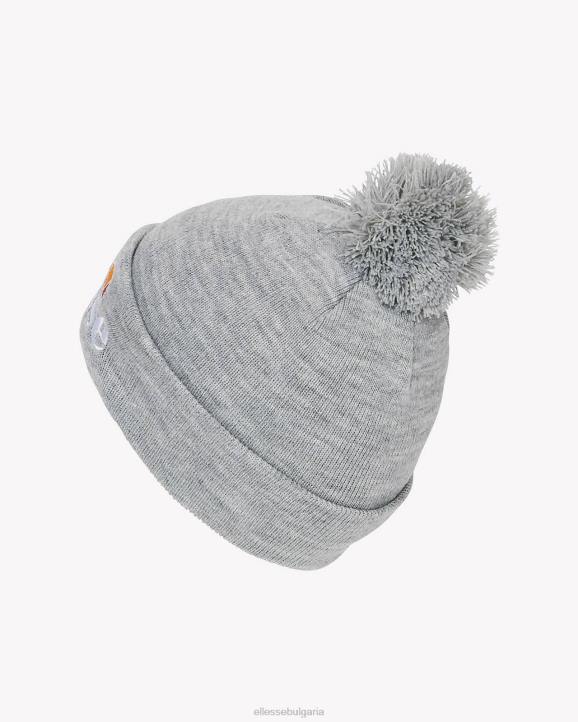 Ellesse унисекс velly pom pom beanie сиво аксесоари 80BR521