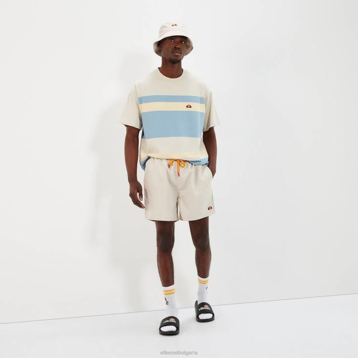 Ellesse мъже рицарите плуват късо бежово облекло 80BR446