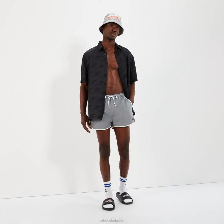 Ellesse мъже кабаните плуват късо сиво облекло 80BR452