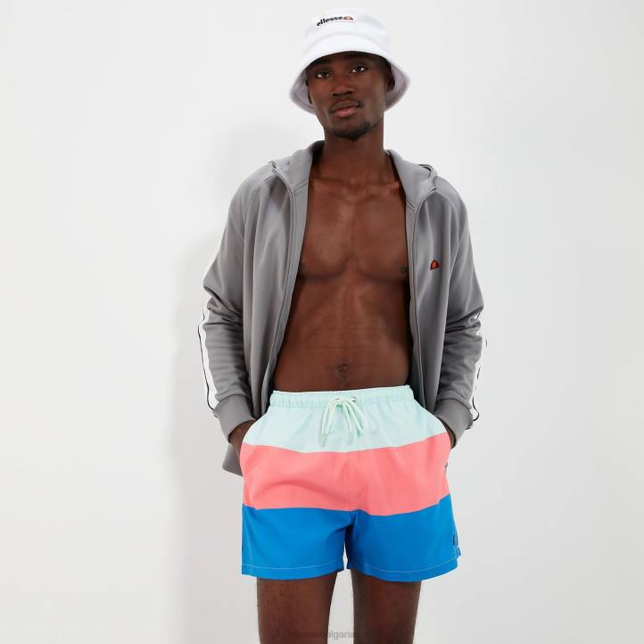 Ellesse мъже Vespore Swim Short синьо/розово светло синьо/розово/синьо облекло 80BR456