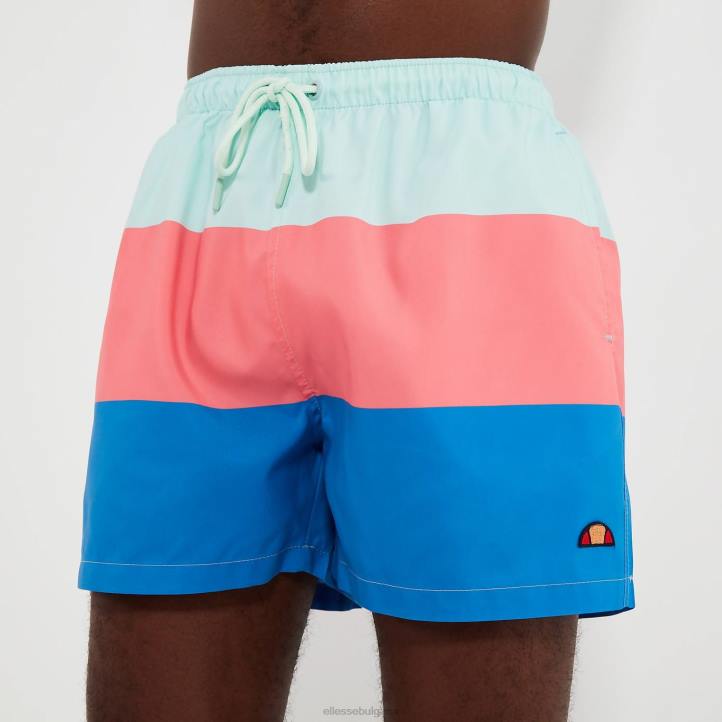 Ellesse мъже Vespore Swim Short синьо/розово светло синьо/розово/синьо облекло 80BR456
