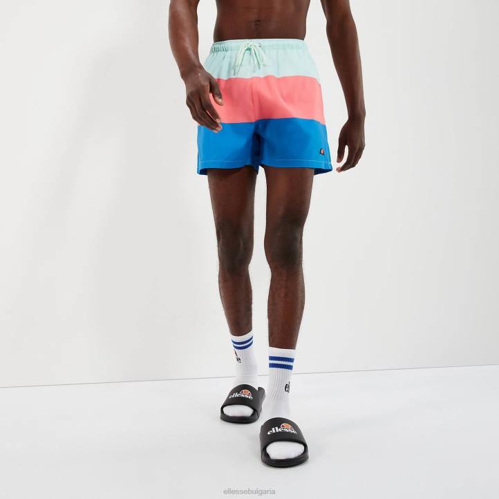 Ellesse мъже Vespore Swim Short синьо/розово светло синьо/розово/синьо облекло 80BR456