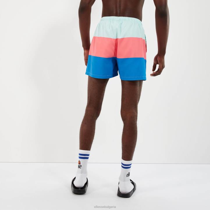 Ellesse мъже Vespore Swim Short синьо/розово светло синьо/розово/синьо облекло 80BR456