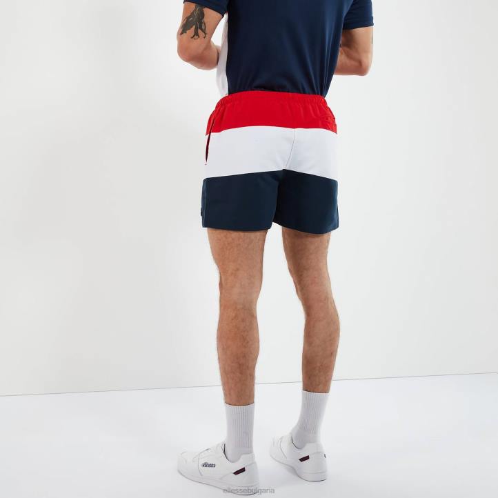 Ellesse мъже cielo swim short червено/морско/бяло облекло 80BR458