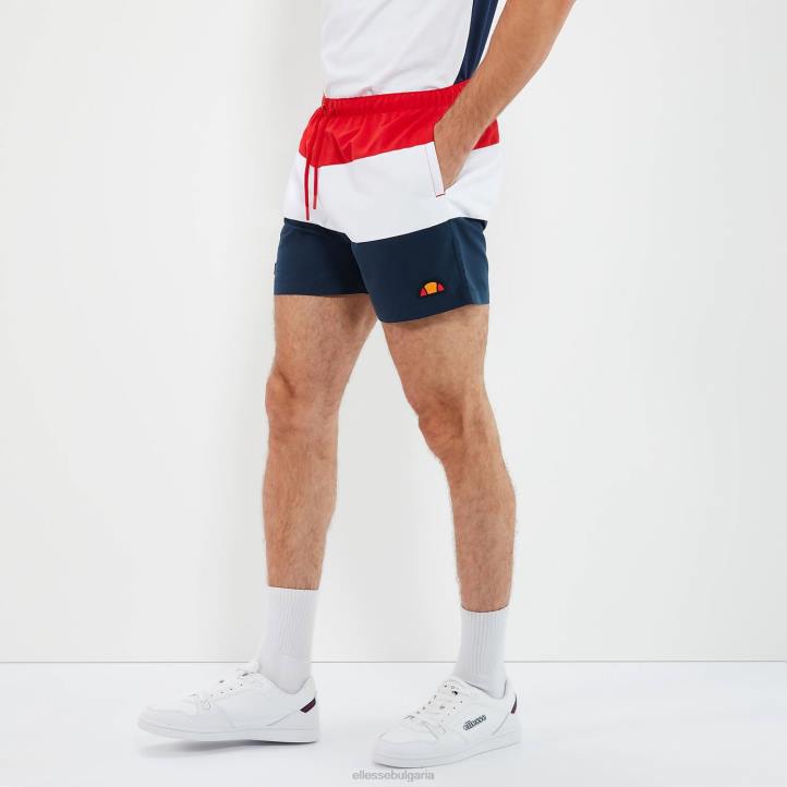 Ellesse мъже cielo swim short червено/морско/бяло облекло 80BR458