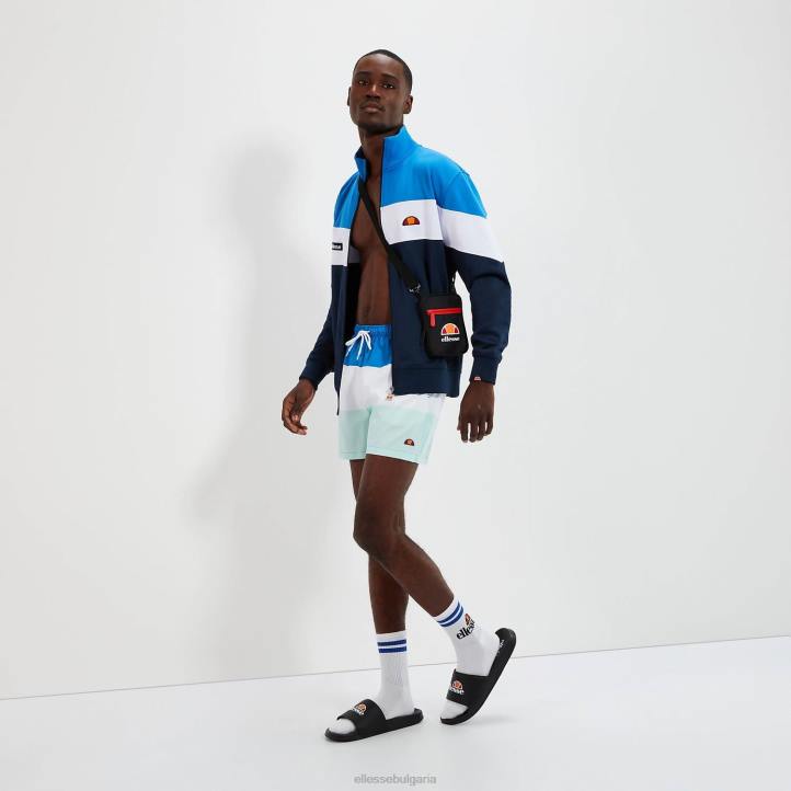 Ellesse мъже vespore swim short синьо/светло синьо/бяло облекло 80BR457