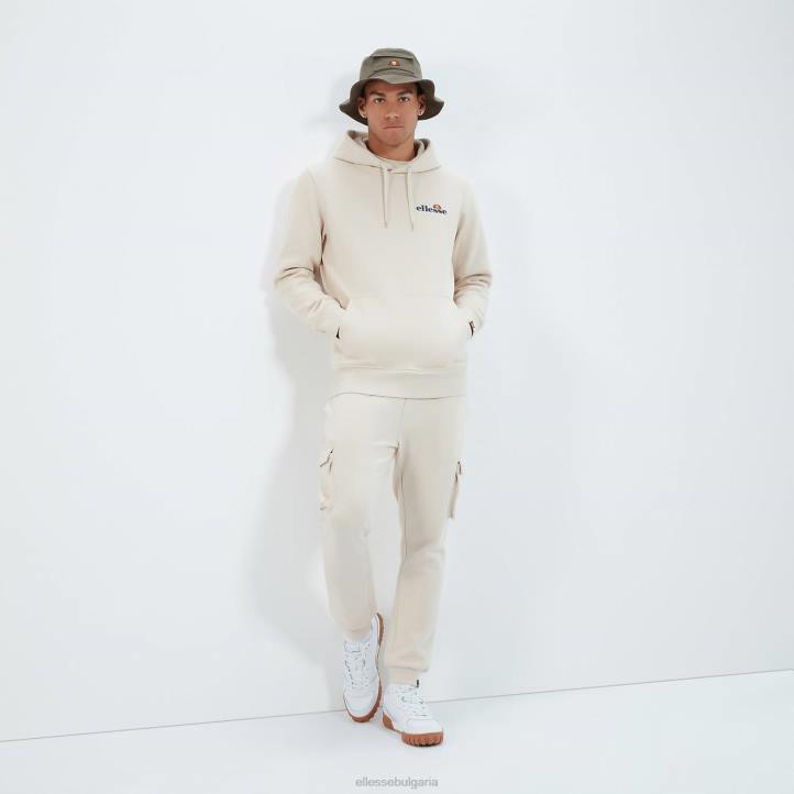 Ellesse мъже суичър с качулка Olevano над главата бежово облекло 80BR304