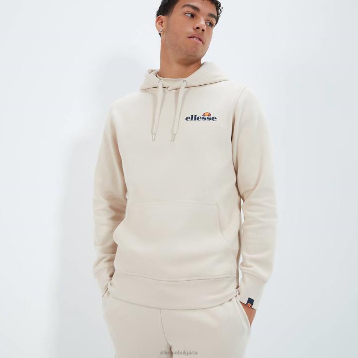 Ellesse мъже суичър с качулка Olevano над главата бежово облекло 80BR304