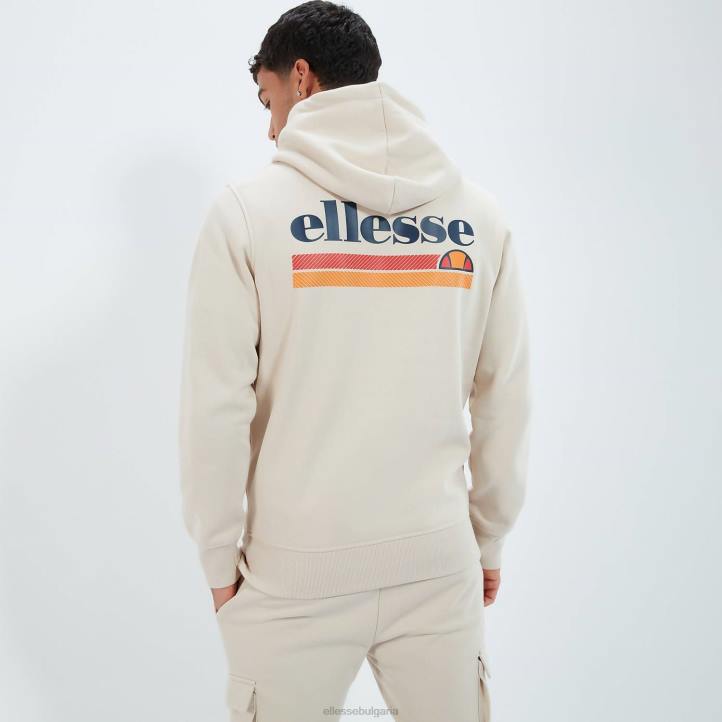 Ellesse мъже суичър с качулка Olevano над главата бежово облекло 80BR304