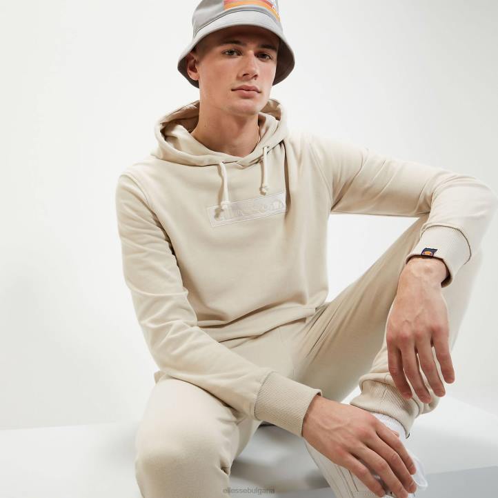 Ellesse мъже суичър с качулка carovilli бежово облекло 80BR299