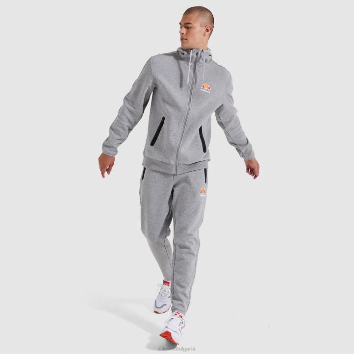 Ellesse мъже ornari fz hoody сив мергел облекло 80BR317