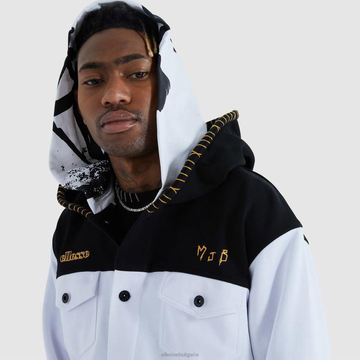 Ellesse мъже качулка paxell бяло облекло 80BR472