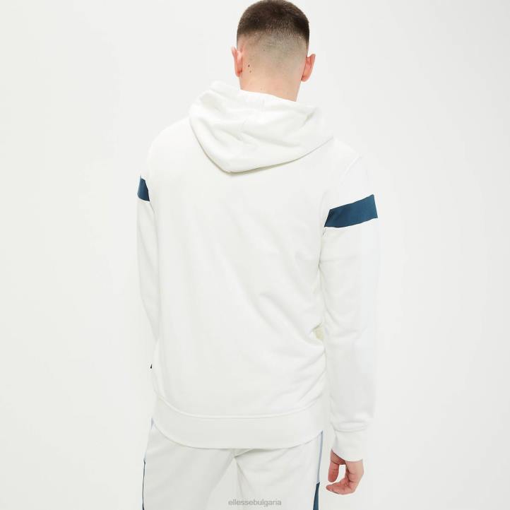 Ellesse мъже суичър с качулка над главата pietro мръсно бяло облекло 80BR313