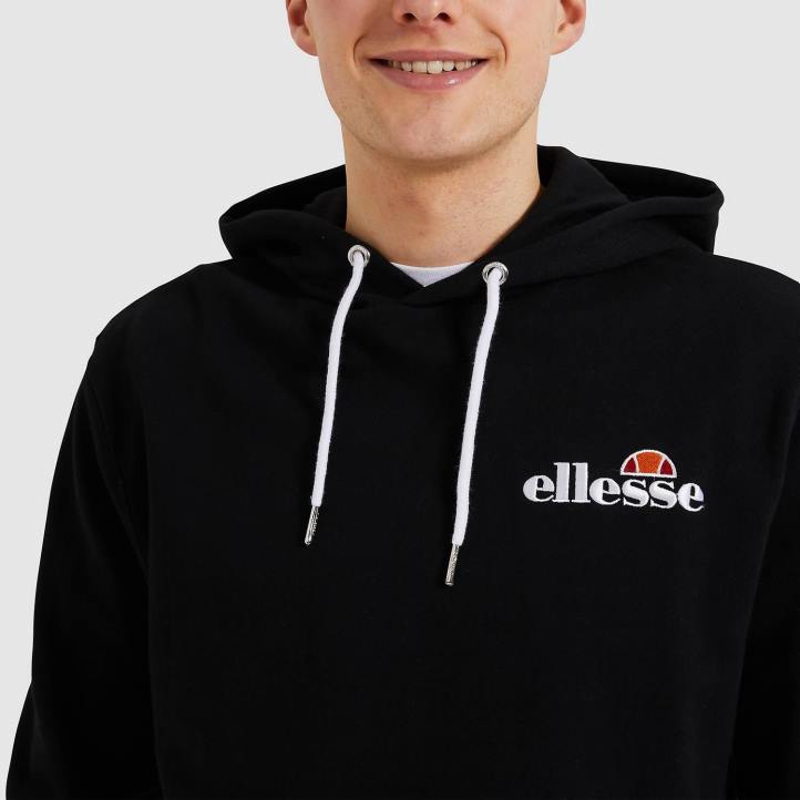 Ellesse мъже качулка primero черен облекло 80BR319