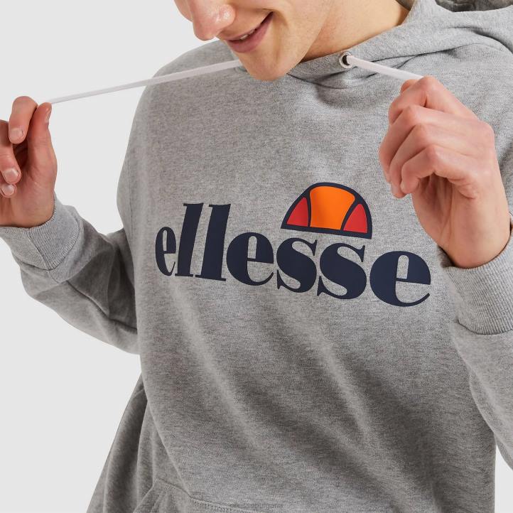 Ellesse мъже sl gottero oh hoody сив мергел облекло 80BR295