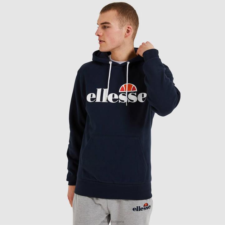 Ellesse мъже sl gottero oh hoody военноморски флот облекло 80BR298