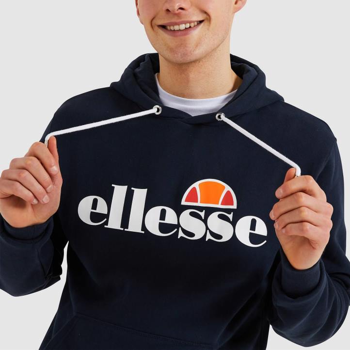 Ellesse мъже sl gottero oh hoody военноморски флот облекло 80BR298