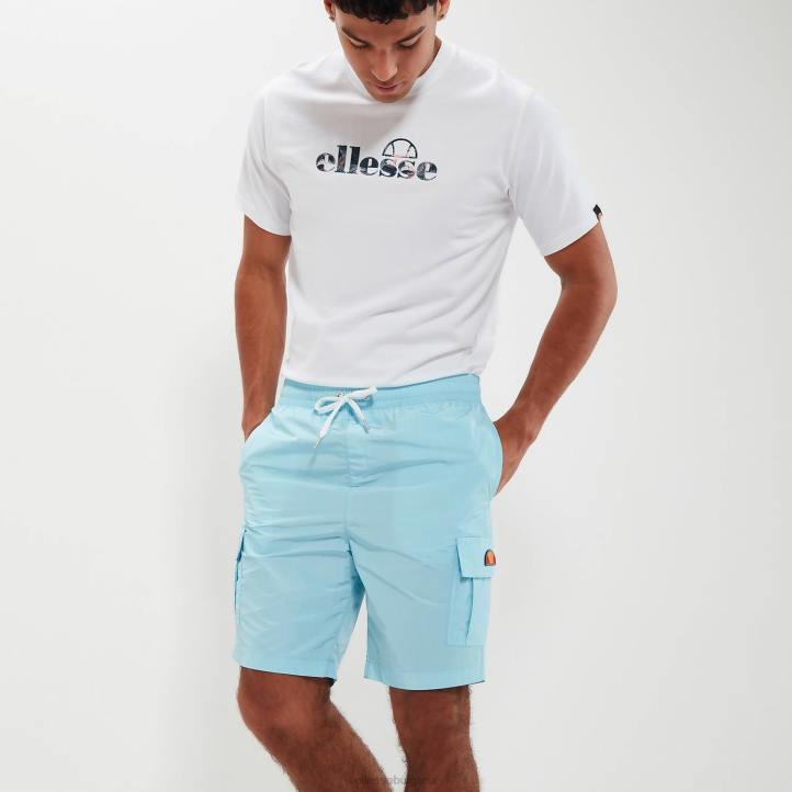 Ellesse мъже момчета кратко светло синьо облекло 80BR418