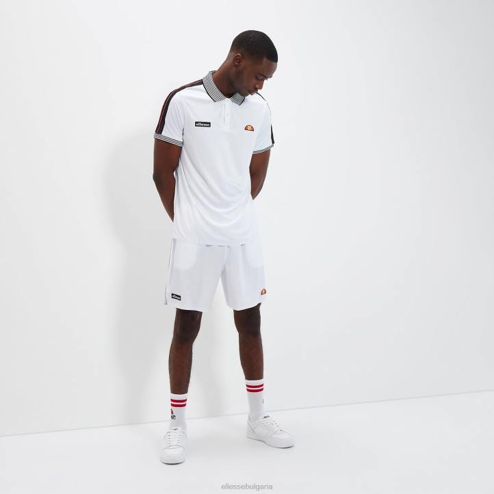 Ellesse мъже стабилно късо бяло облекло 80BR423