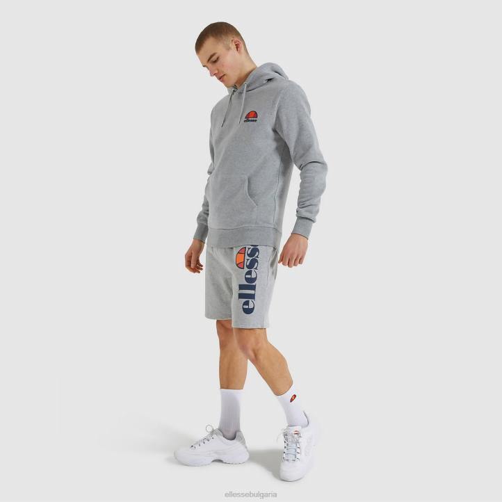 Ellesse мъже поларени шорти босини сив мергел облекло 80BR424