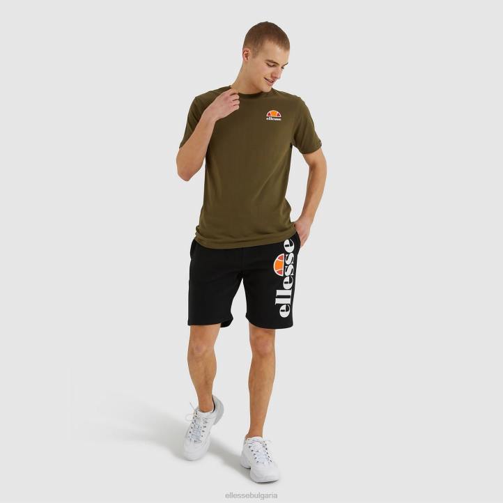 Ellesse мъже поларени шорти босини черен облекло 80BR425