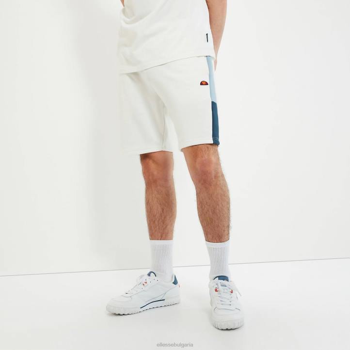 Ellesse мъже тури кратко мръсно бяло облекло 80BR434