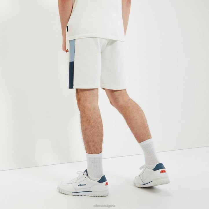 Ellesse мъже тури кратко мръсно бяло облекло 80BR434