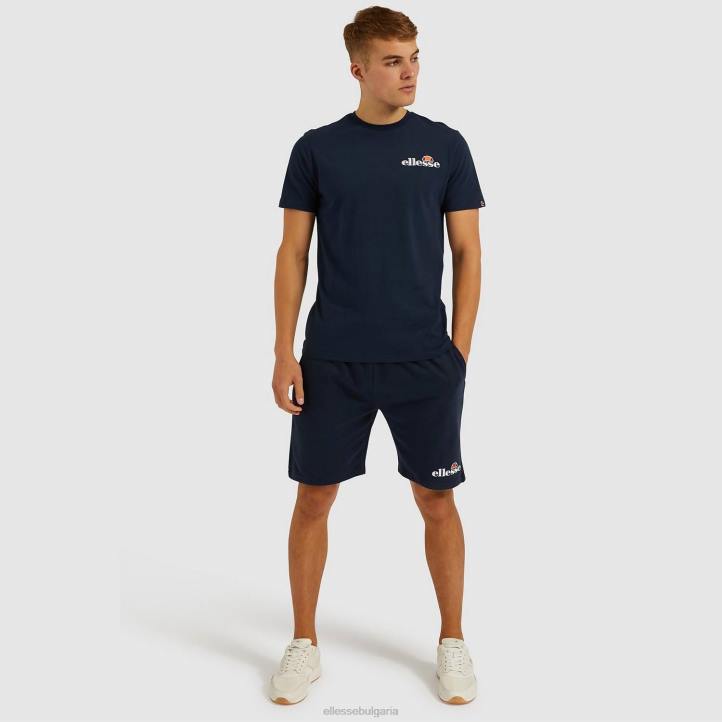 Ellesse мъже сребърно руно късо военноморски флот облекло 80BR438