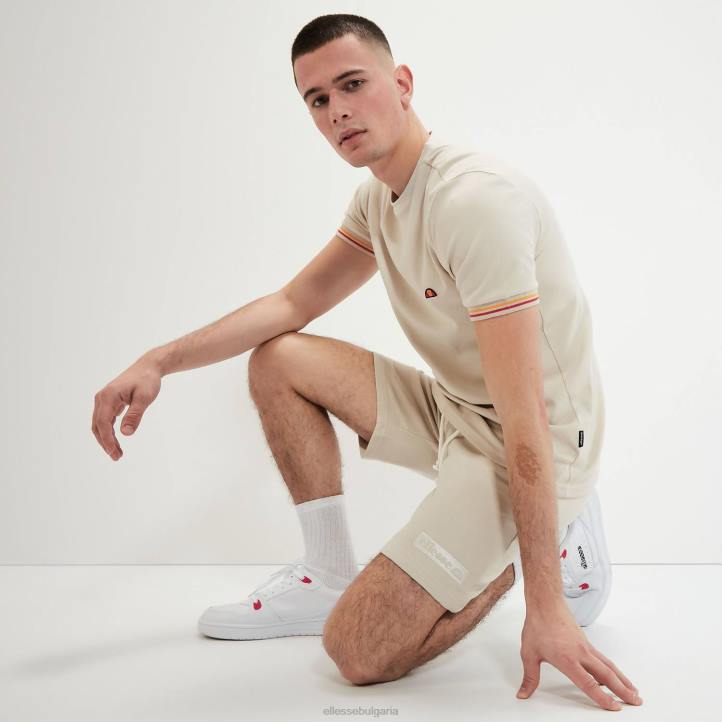 Ellesse мъже longano къс бежово облекло 80BR433
