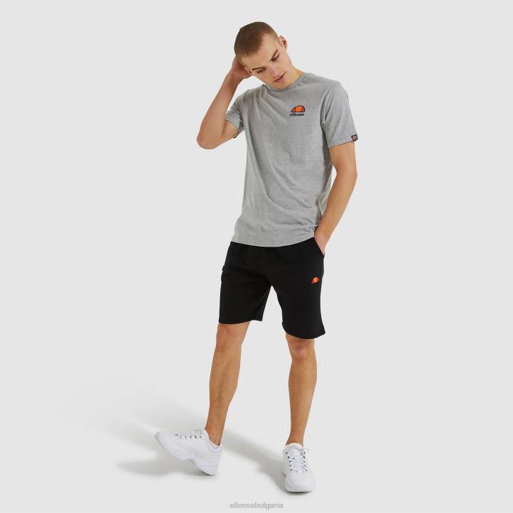 Ellesse мъже поларени къси панталони noli черни антрацит облекло 80BR420